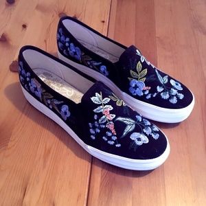 WOMEN'S KEDS X RIFLE PAPER CO. TRIPLE DECKER EMBRO
